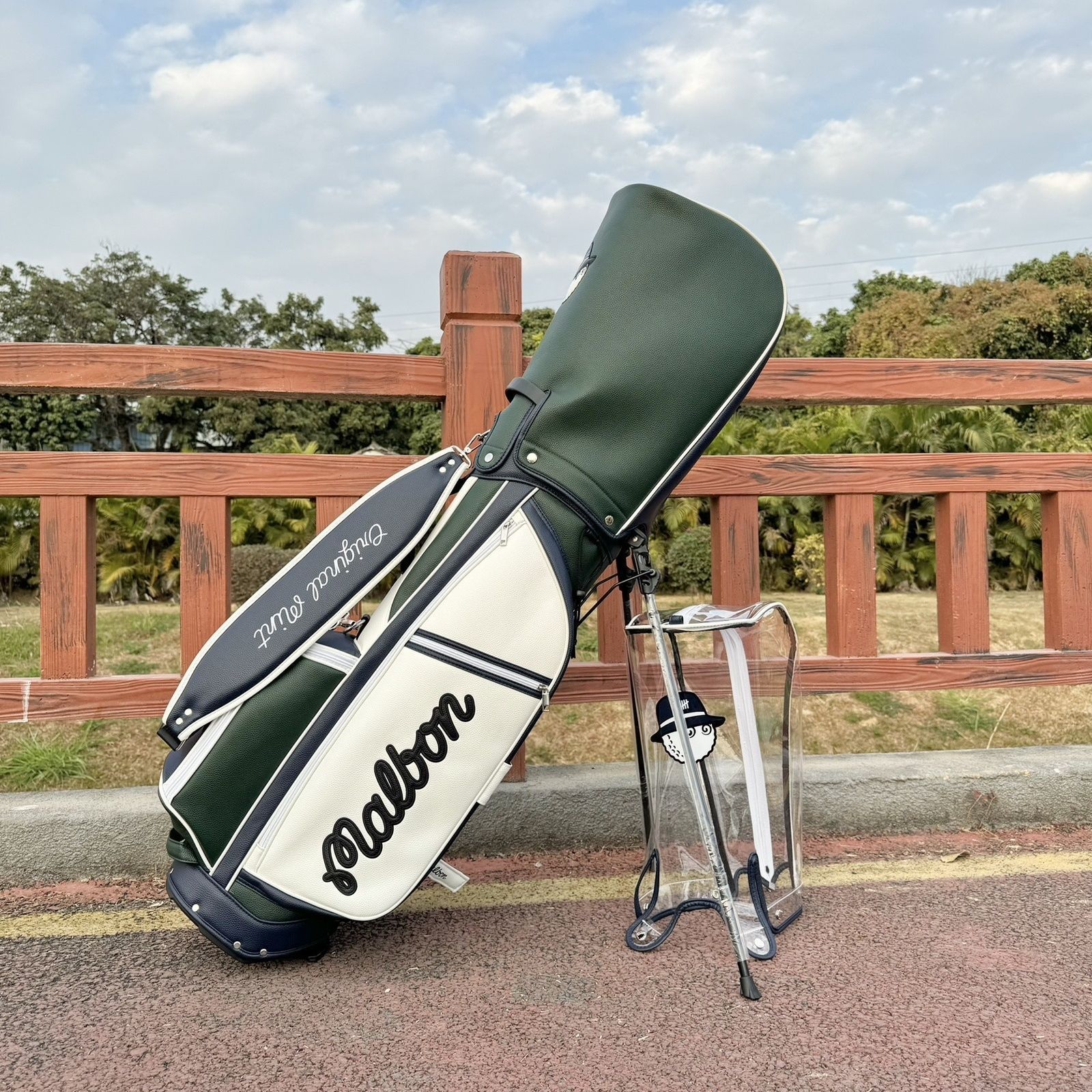 マルボンゴルフ Malbon golf キャディバッグ キャディーバック スタンド型バッグ 新作 - メルカリ