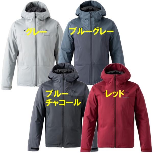 シマノ ΨⅠ インサレーション レインジャケット RB-034W グレー L
