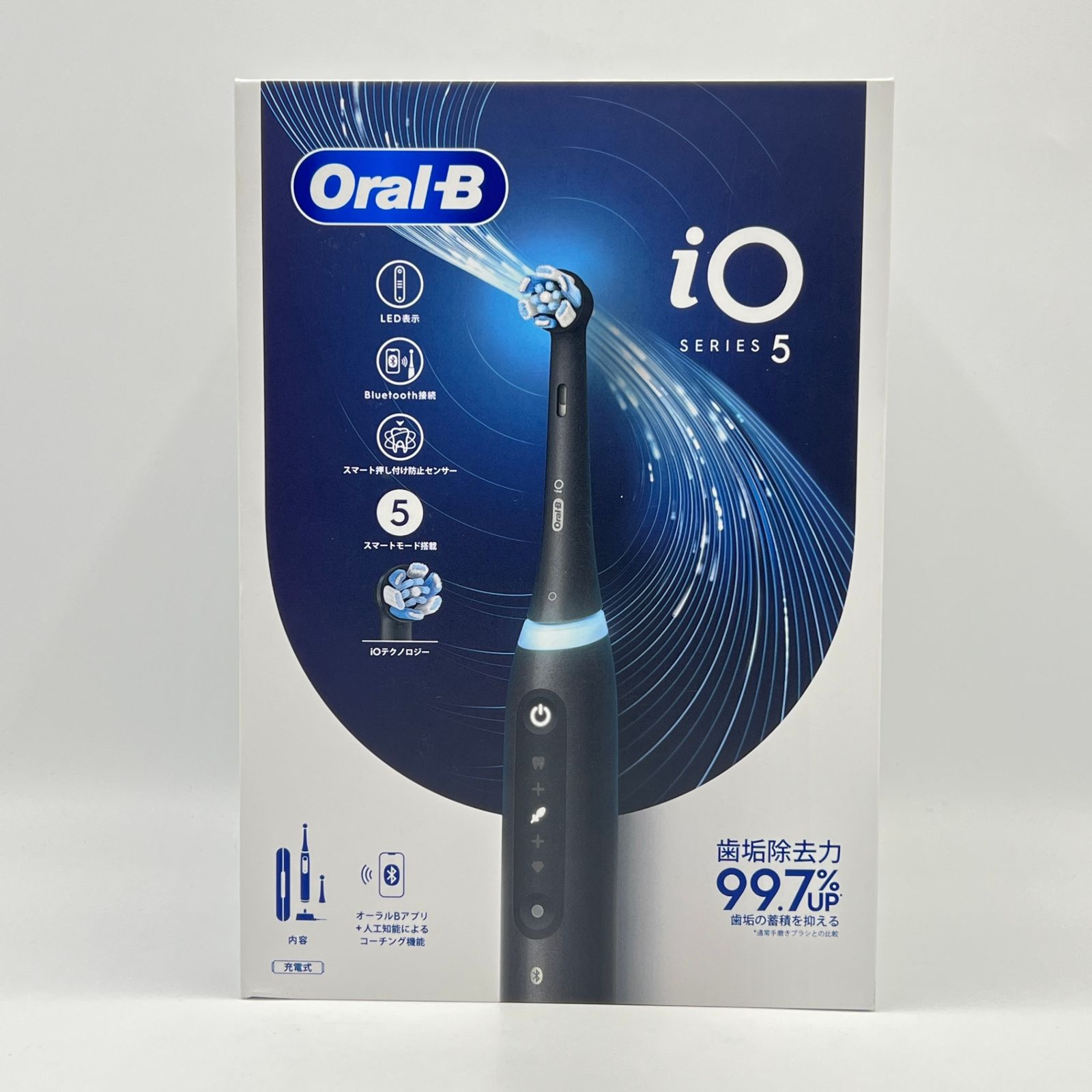 新品】ブラウン オーラルB iO5 IOG52J62KBK マットブラック 電動 