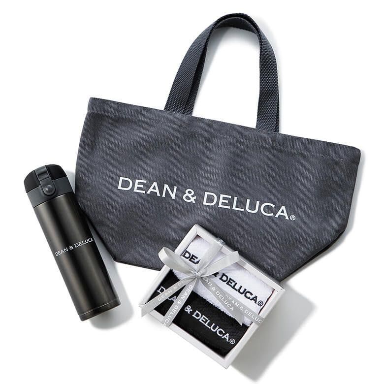 DEAN & DELUCA グレー トートバッグ Mサイズ 保冷バッグ付き DEAN & DELUCA グレー トートバッグ Mサイズ 保冷バッグ付き
