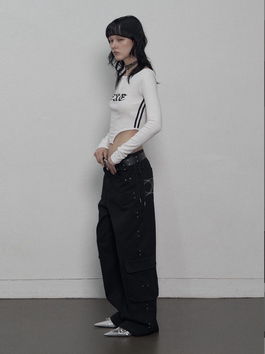 SETUP-EXE】STUDDED CARGO PANTS - メルカリ