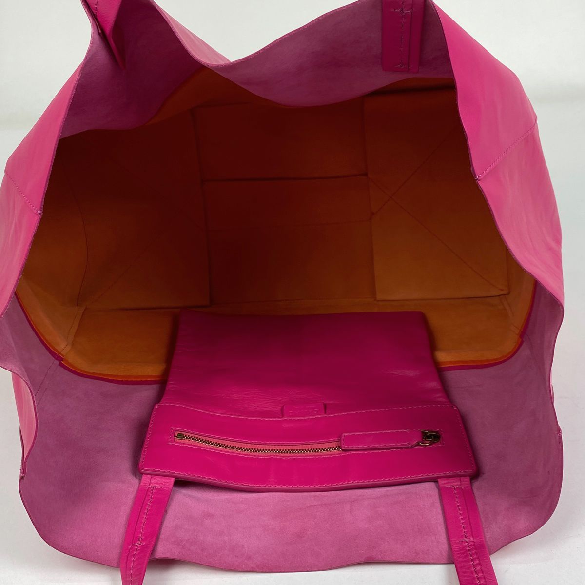 セリーヌ CELINE ロゴ トートバッグ ホリゾンタルカバ バイカラー 
