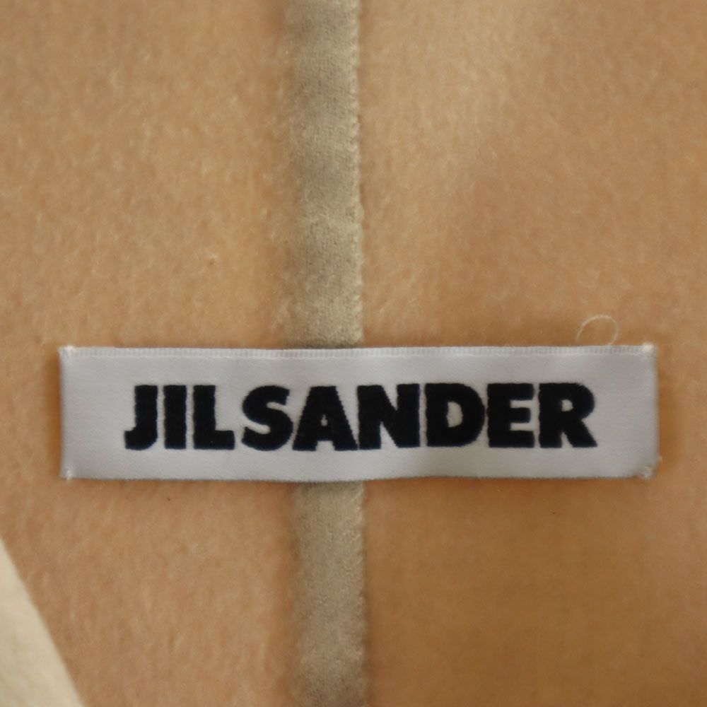 JIL SANDER - ジルサンダー イタリア製 カシミヤ100％ ブレザー 36 ベージュ JIL SANDER ジャケット フォーマル レディース ジルサンダー イタリア製 カシミヤ100％ ブレザー 36 ベージュ