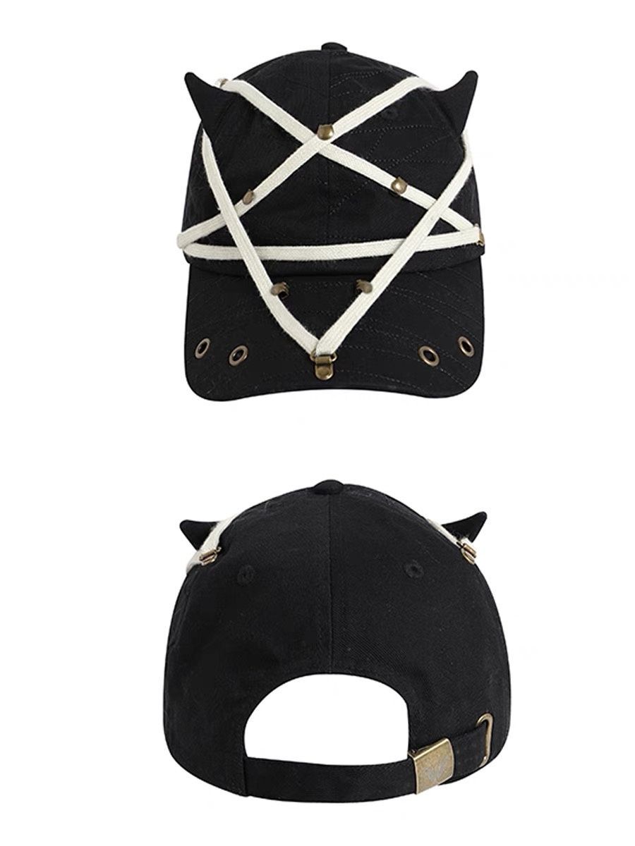 DND4DES devil cap y2k opium grunge - メルカリ