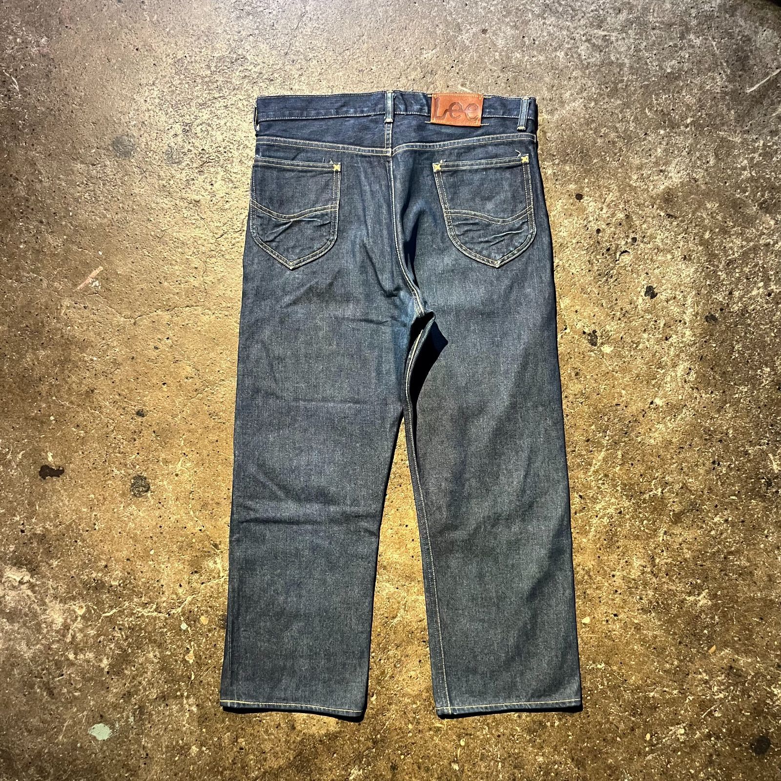 Lee × WAREHOUSE 101B W32 L33 リー ウェアハウス デニムパンツ 濃紺 