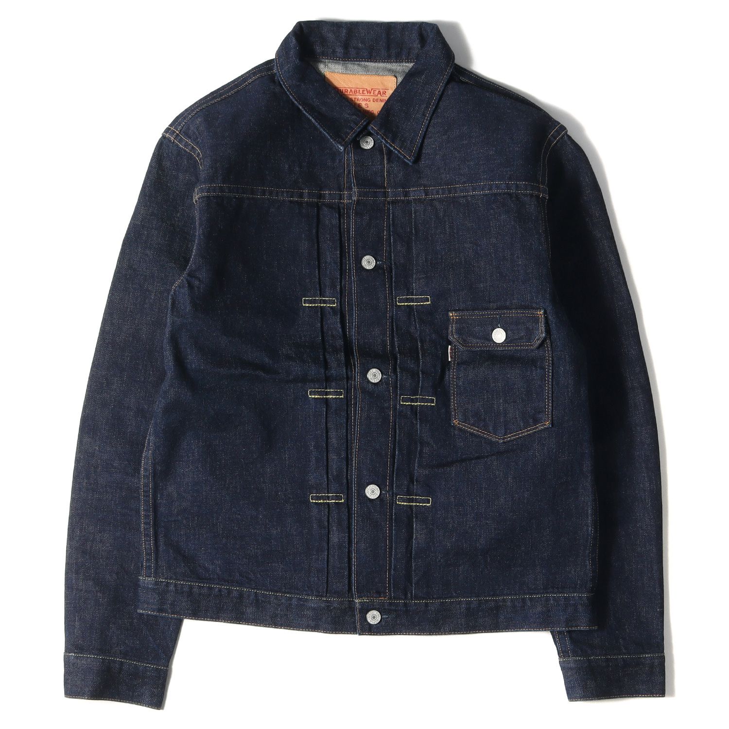 美品 UES ウエス ジャケット 1stタイプ デニムジャケット Gジャン 