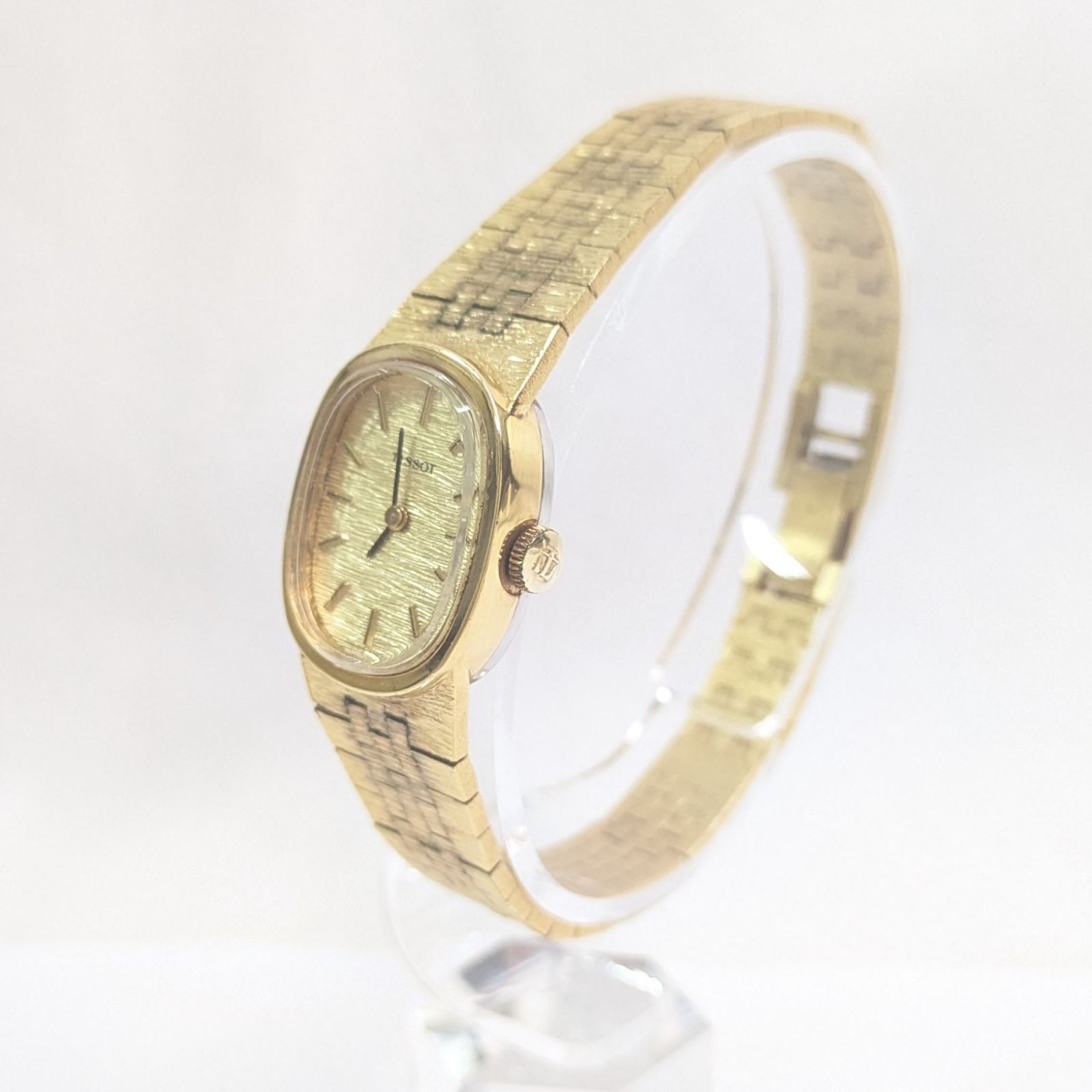 稼働品　TISSOT ゴールド 自動巻き時計 TISSOT PRX ゴールド 自動巻き腕時計