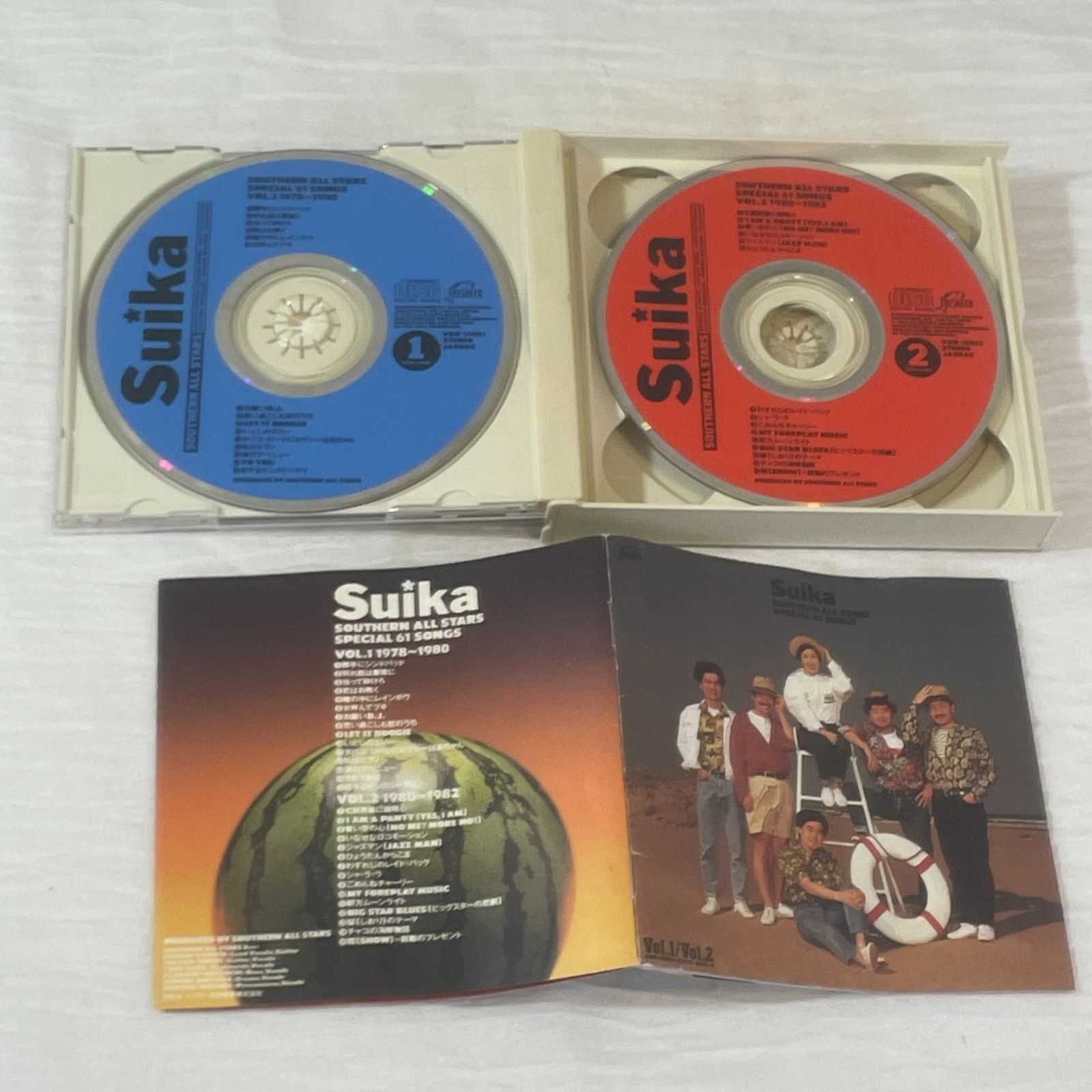 SOUTHERN ALL STARS（サザンオールスターズ ）｜すいか｜中古CD 4枚