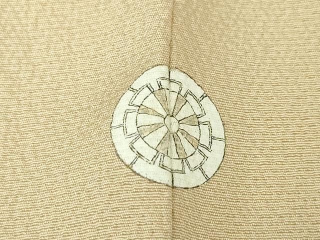 平和屋本店□超希少 染彩芸術の巨匠 皆川月華 訪問着 杜若 肌色地 金彩