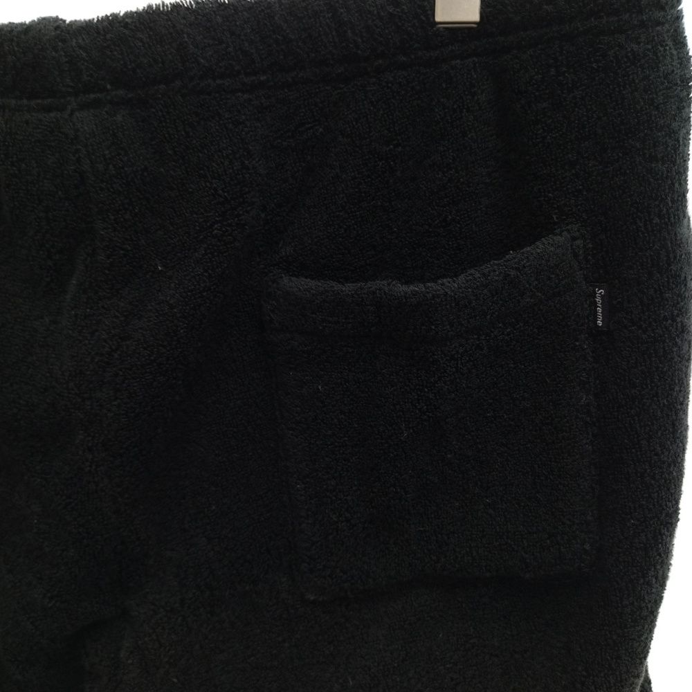 Supreme タオル地 ブラックショートパンツ SUPREME (シュプリーム) 18SS Terry Logo Short テリーロゴ