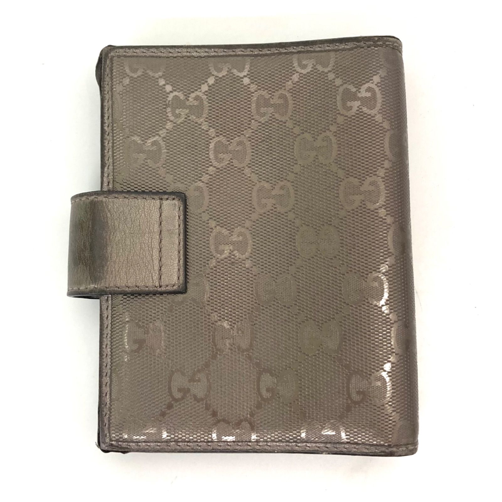 ◇GUCCI◇グッチ インプリメ GG ロゴ 手帳カバー 6穴 - メルカリ