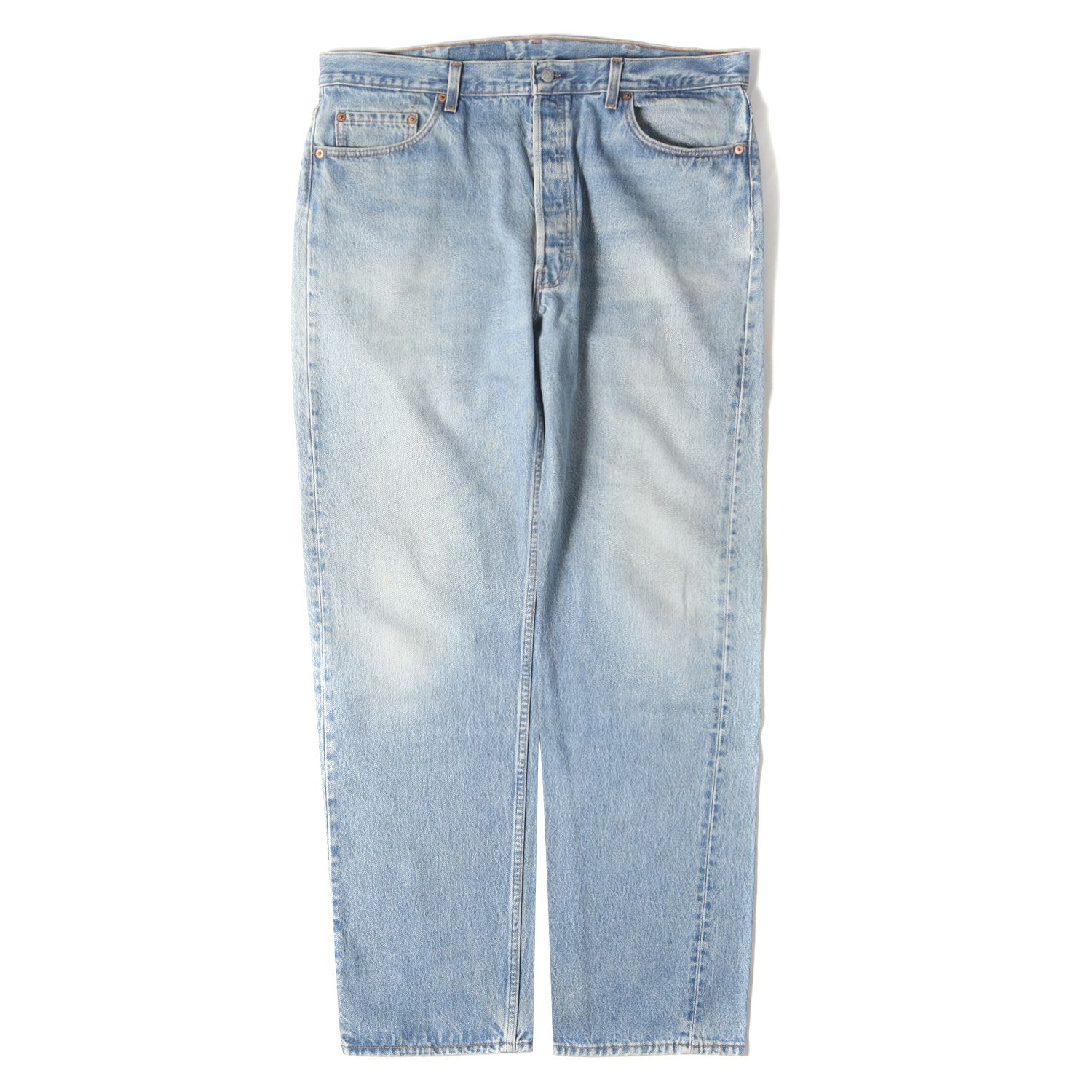 Levis リーバイス デニムパンツ サイズ:40×34 90s 501 デニム パンツ USA製 501-0115 ビッグサイズ インディゴ 30% 90年代 ヴィンテージ 古着 ボトムス ジーンズ ジーパン【メンズ】