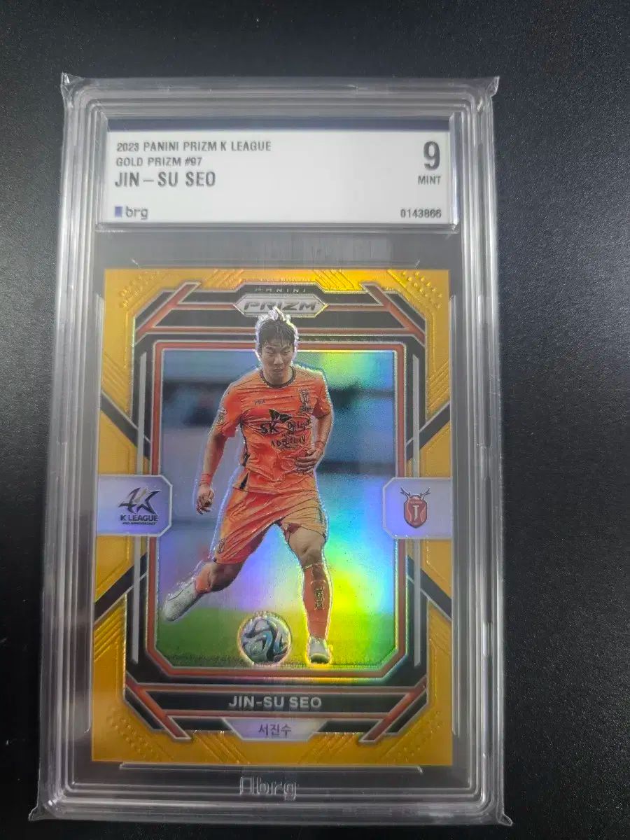 Kリーグ プリズム 23 | チェジュ ソ ジン SEO JIN ス SU GOLD 10 BRG9