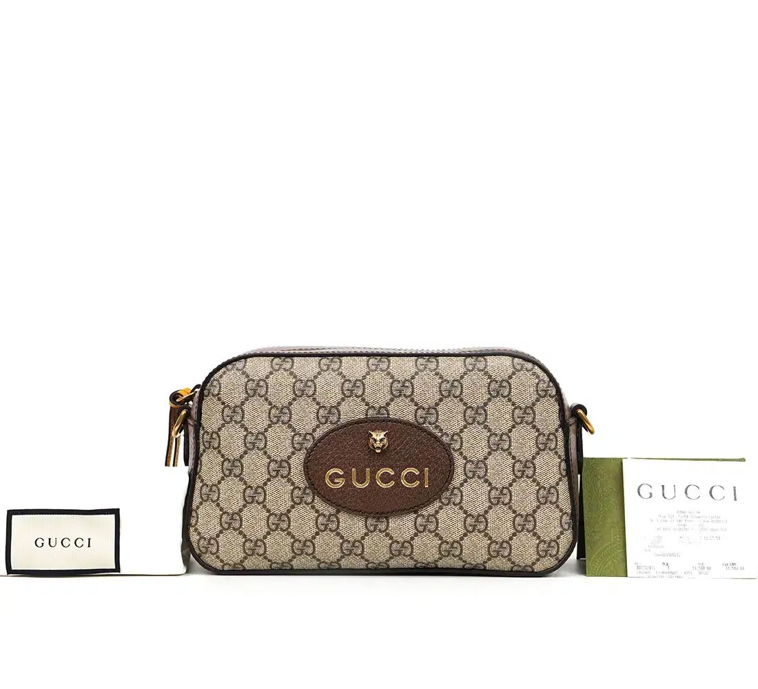 ブランド グッチ NEO ヴィンテージ GG Supreme グロスバッグ 476466