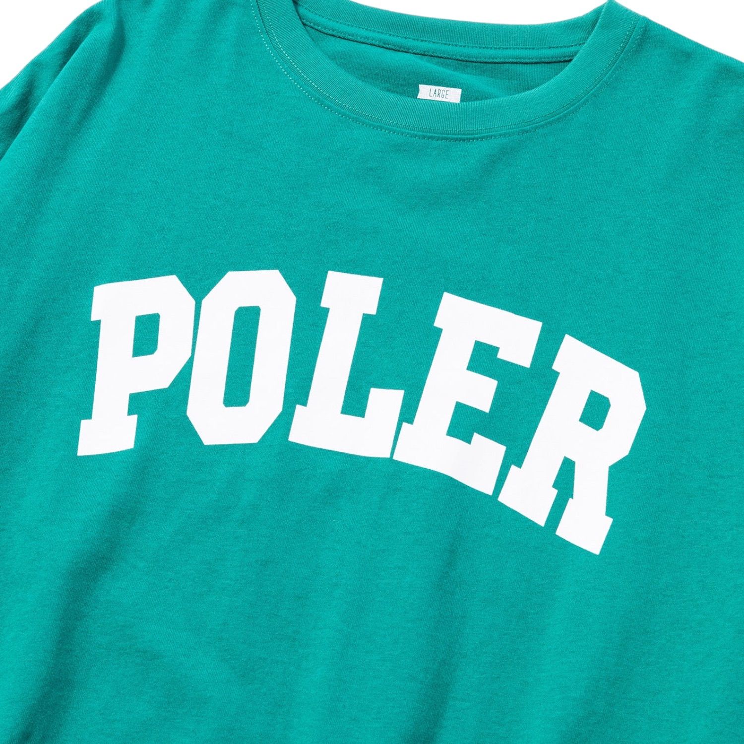 ポーラー 長袖Tシャツ【新品】POLER COLLEGE RELAX FIT L/S TEE  / 243mcv0087