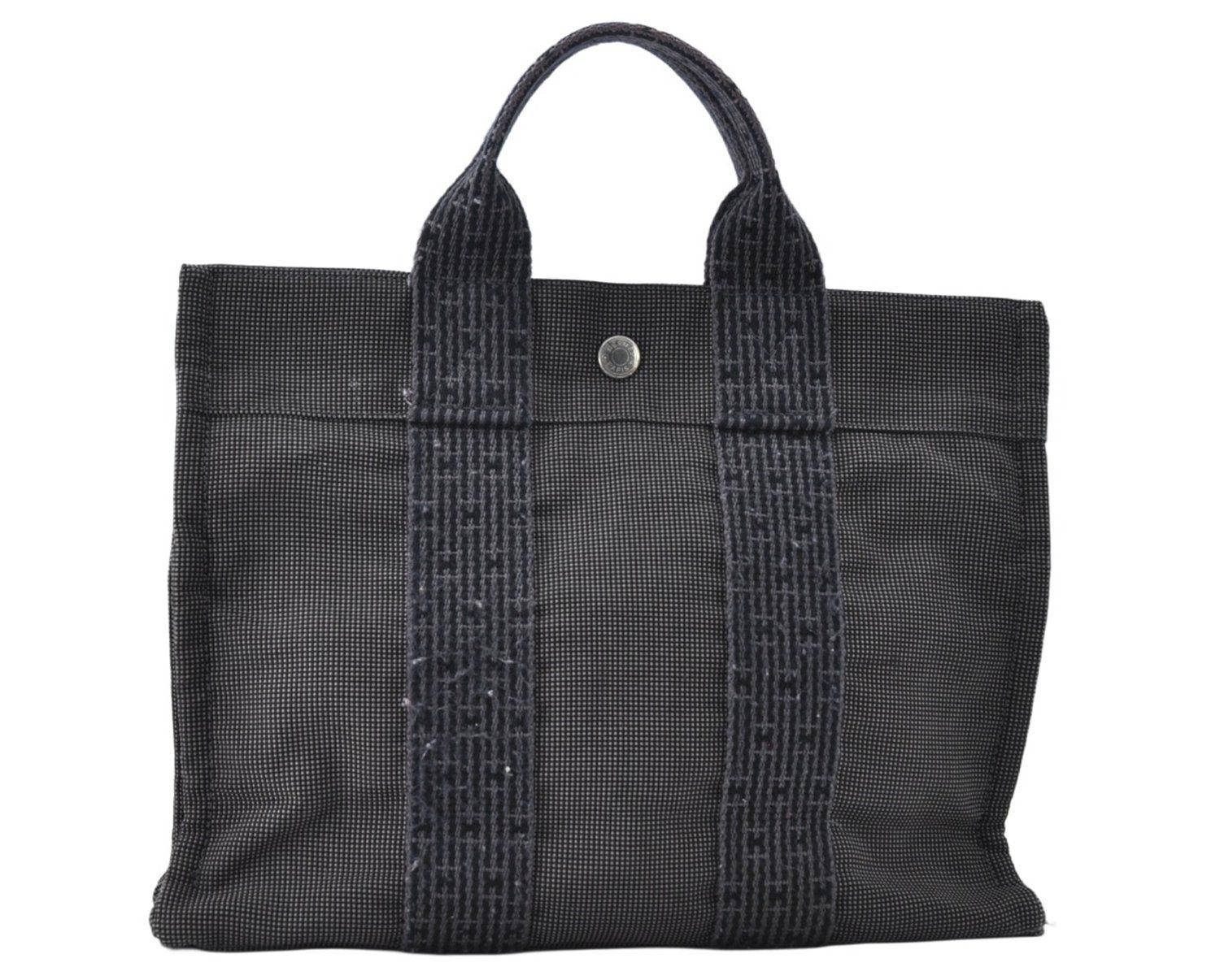 エルメス エールライン　PM MM ハンドバッグ　トートバッグ　2点セット HERMES エルメス エールライン PM ハンドトートバッグ ナイロン