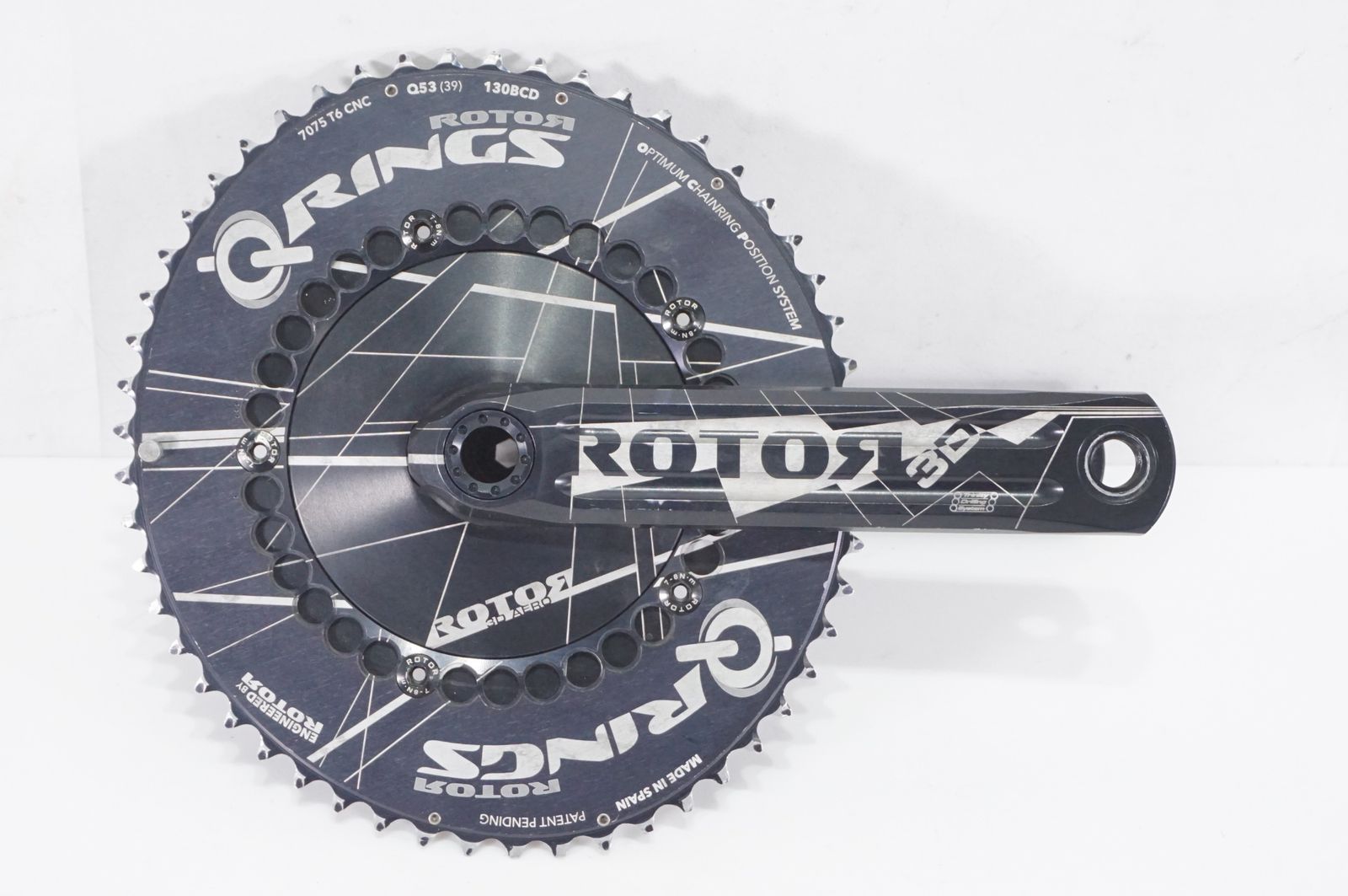 ROTOR 「ローター」 3D 53-39T 170mm クランクセット / バイチャリAKIBA店