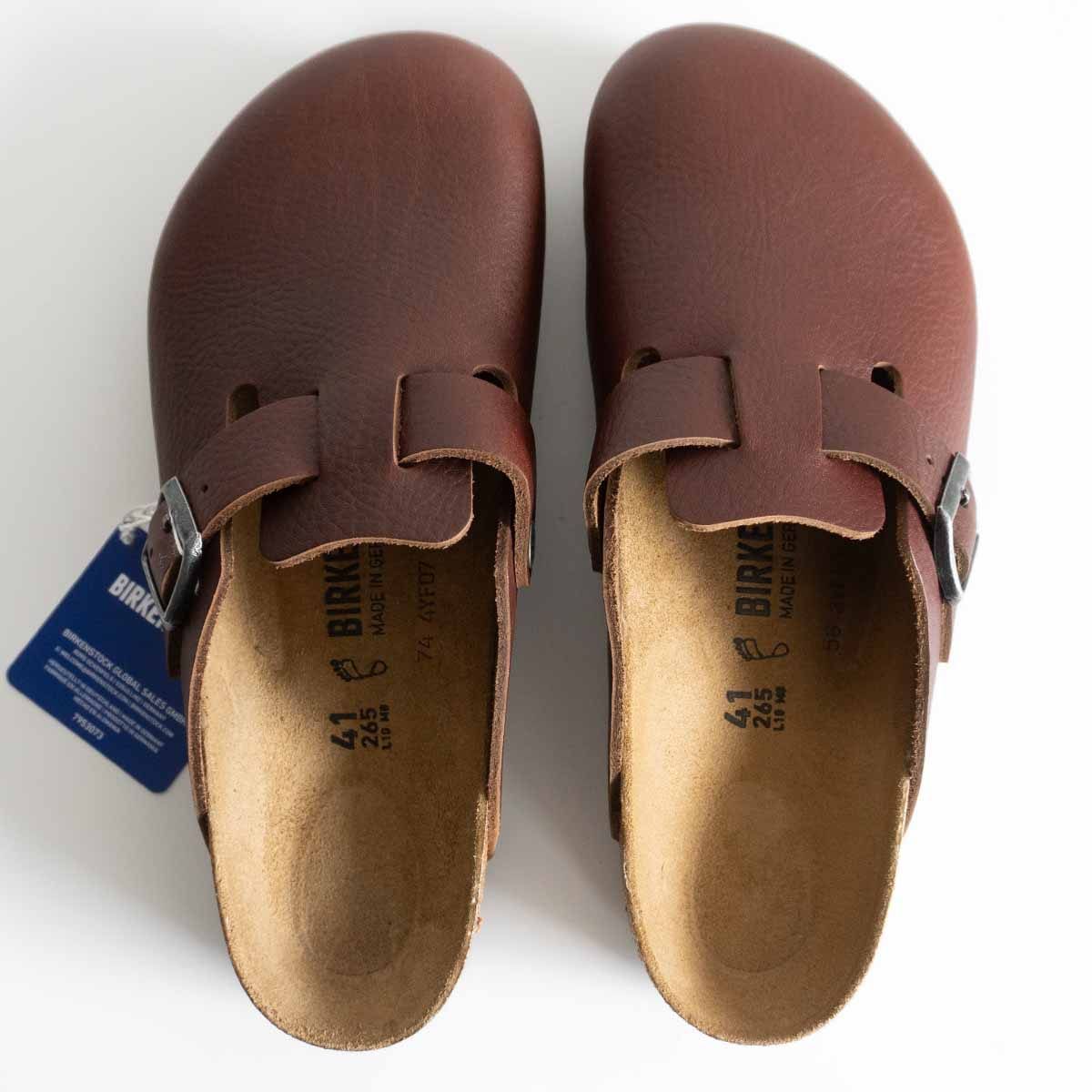 【BIRKENSTOCK】ボストン 41 26.5cmダークブラウン ビルケンシュトック ボストン 26.5cm 41 Brown 定価23100円