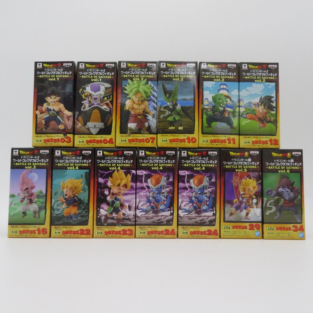 ドラゴンボール ワーコレ 4種セット ワールドコレクタブルフィギュア