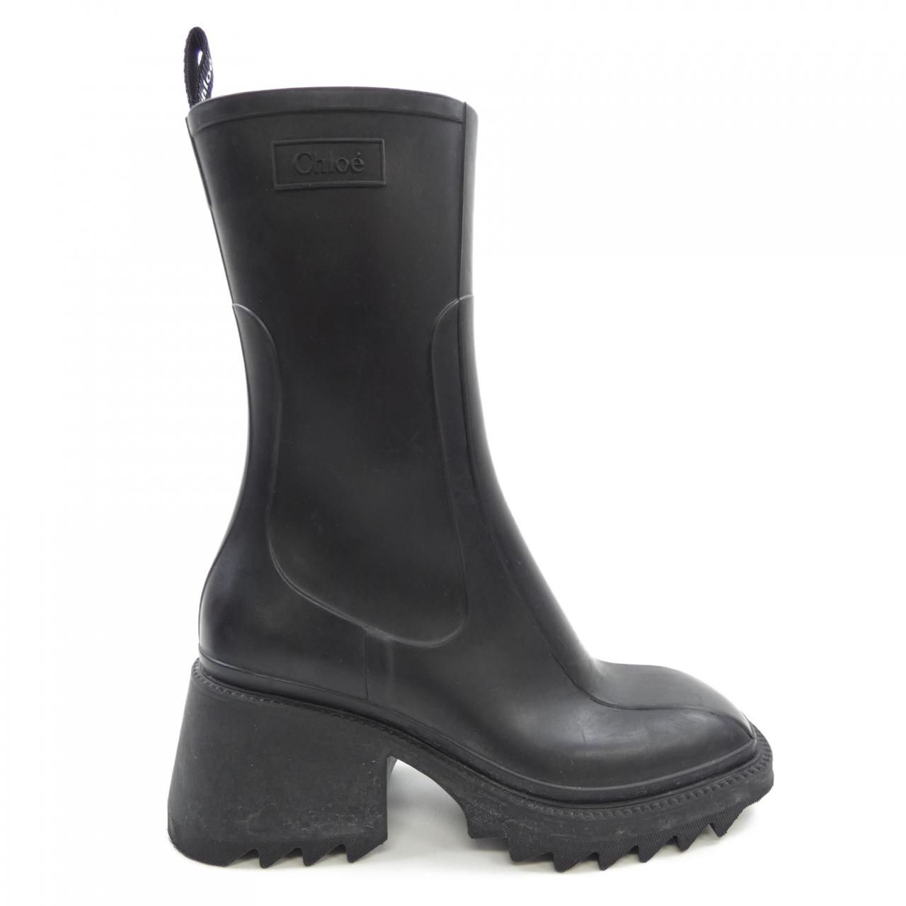 Chloe クロエ ブーツ 黒 EU38(24.5cm位) 2121523D0044 クロエ Chloe ブーツ - メルカリ