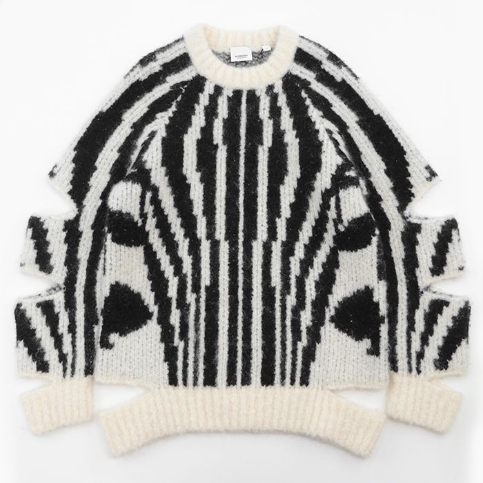 バーバリー 8030051 Paris Cut-Out Oversized Sweater ニット オーバー 