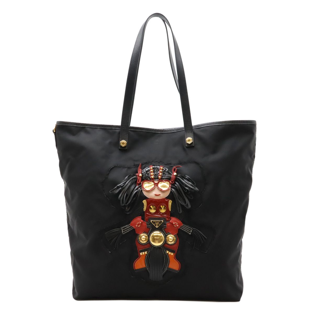 PRADA プラダ ロボット トライアングルロゴ トートバッグ ラージトート 