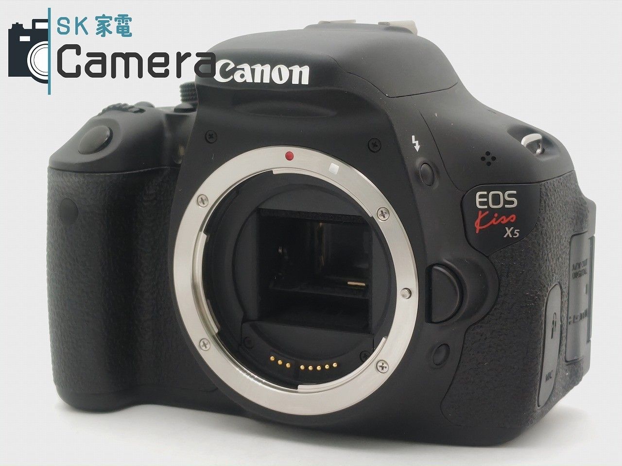 Canon EOS Kiss X5 キャノン 電池 ストラップ 付 バリアングル逆さま 難あり - メルカリ