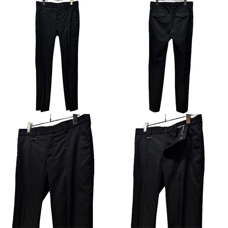 KRIS VAN ASSCHE 06AW ウールギャバジンレイヤードライクスーツ