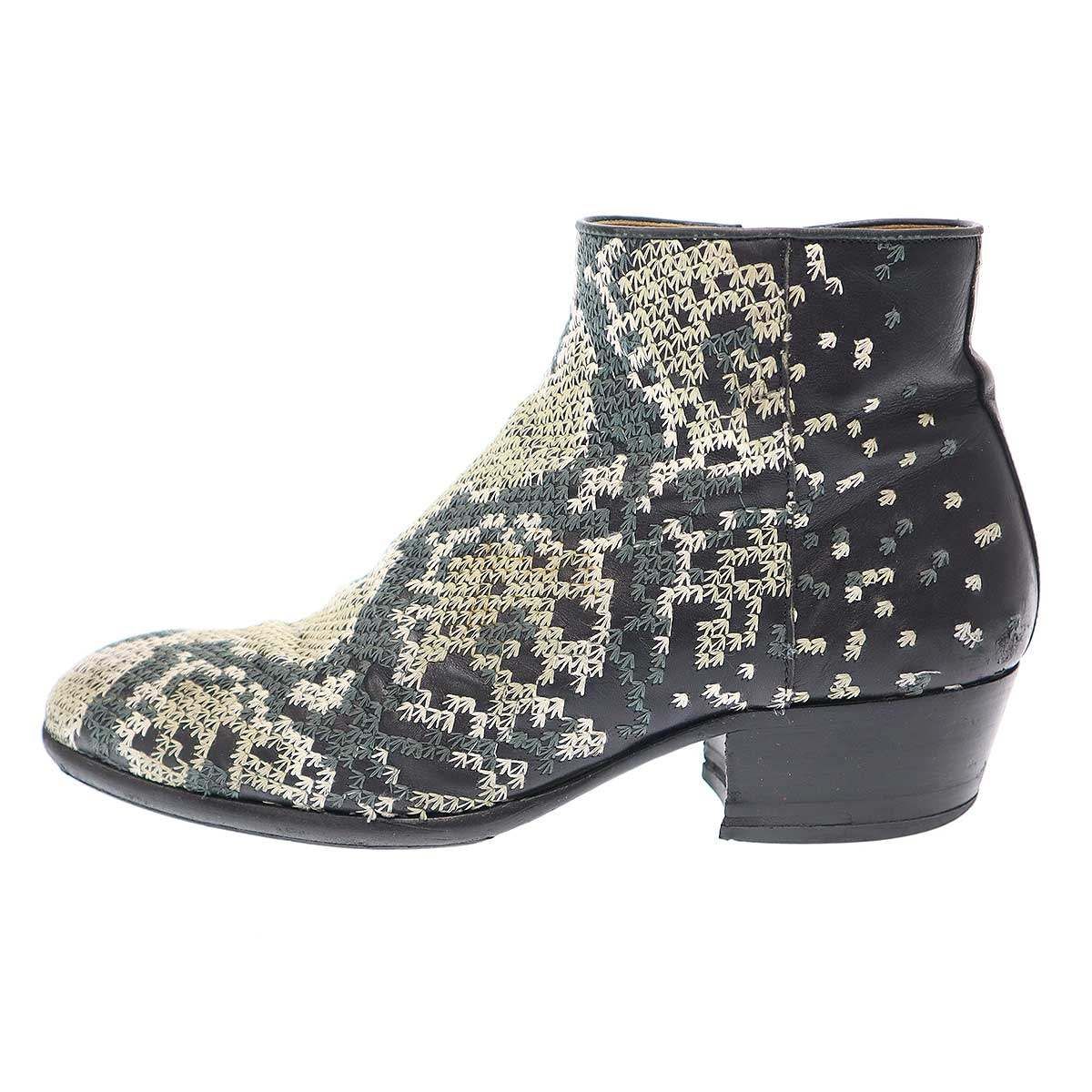 Maison Margiela22 メゾン マルジェラ サイドジップ エンブロイダリー 