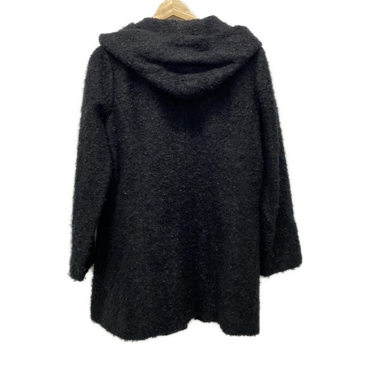 Leilian レリアン コート サイズ11 M レディース - 黒 長袖 冬 秋