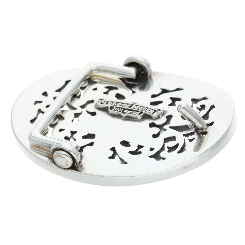 BUCKL OVAL STARクラシックオーバルスター シルバーバックル メンズ クロムハーツ BUCKL OVAL STAR1.5/1.5クラシックオーバルスター