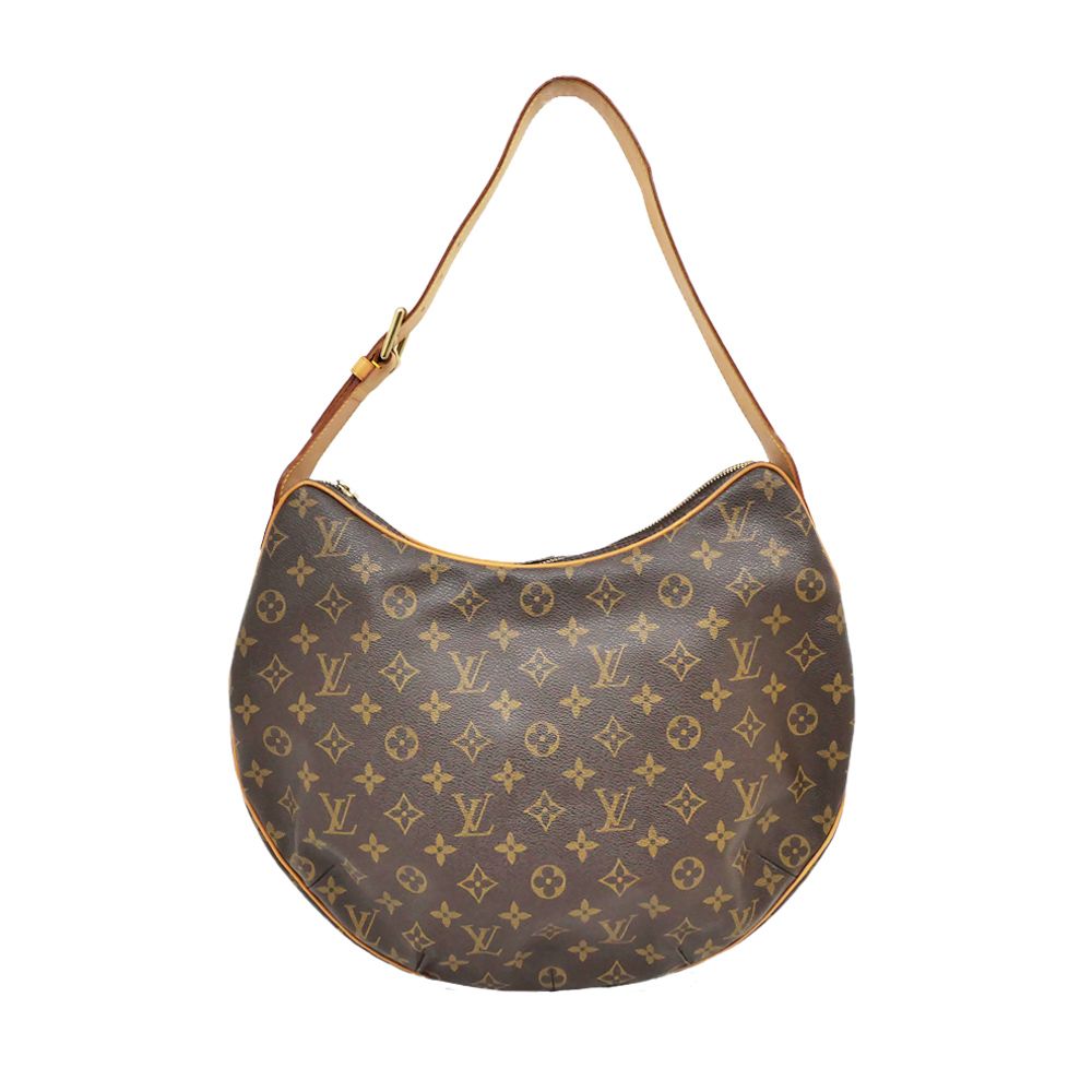 名東 LOUIS VUITTON ルイヴィトン クロワッサンGM モノグラム ショルダーバッグ ブラウン M51511 肩掛け レディース