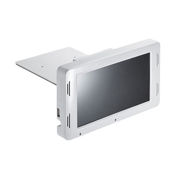 限定SALE，格安 サンワダイレクト電子ポップモニター 7型 マグネット取り付け スタンド付き 400-MEDI036 1台 ディスプレイ・モニター本体