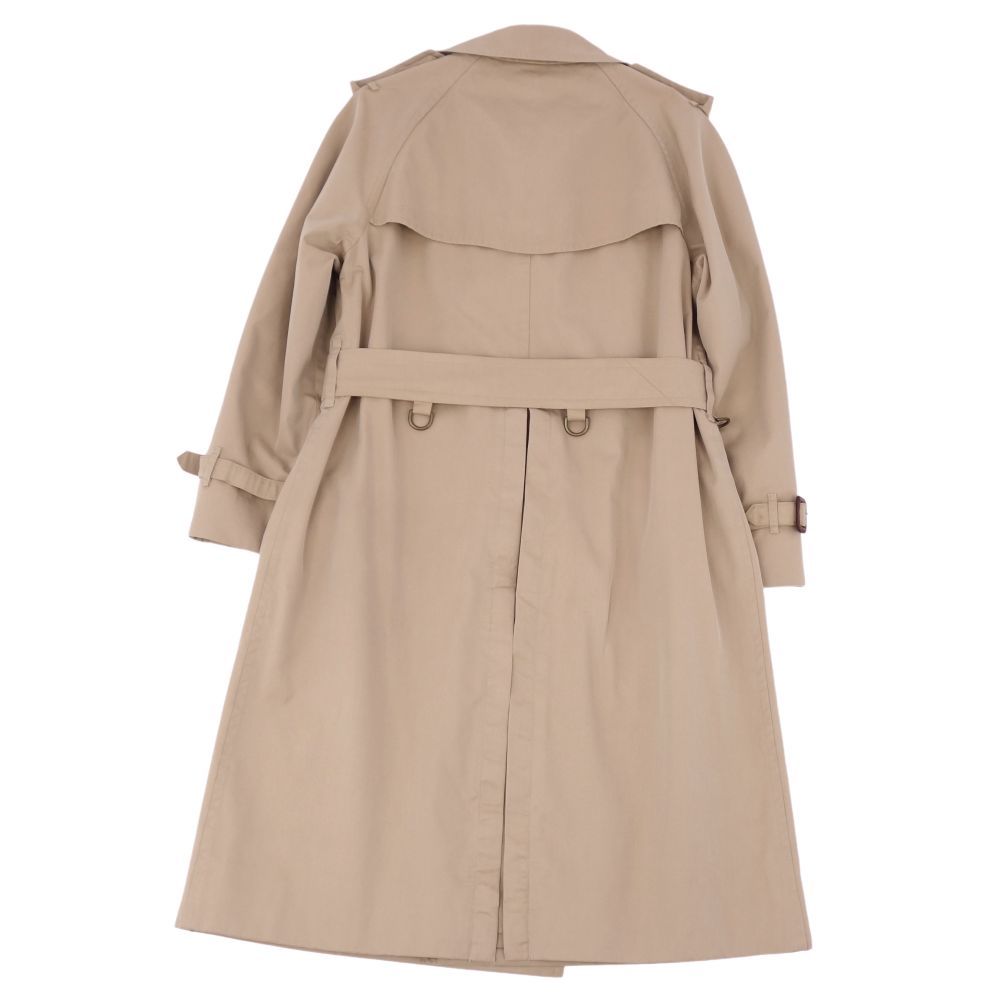 美品 バーバリー シングル トレンチコート ベージュ ノバチェック S～M相当 Vintage バーバリー Burberrys コート 英国製 ステンカラーコート