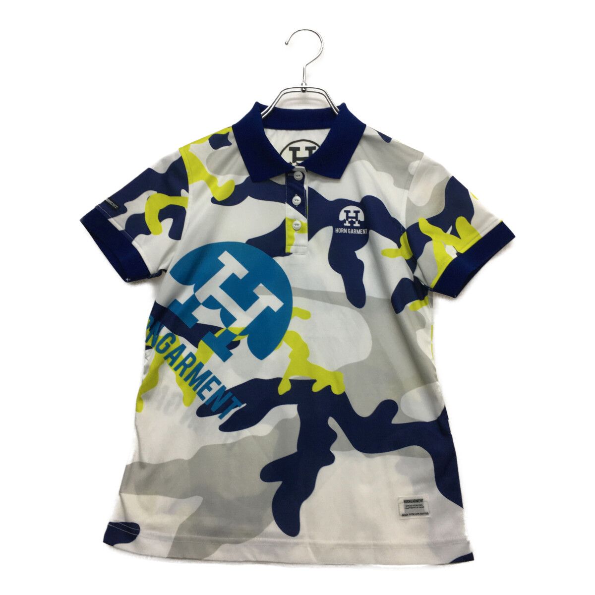 中古 レディース ホーンガーメント HORN GARMENT 半袖ポロシャツ