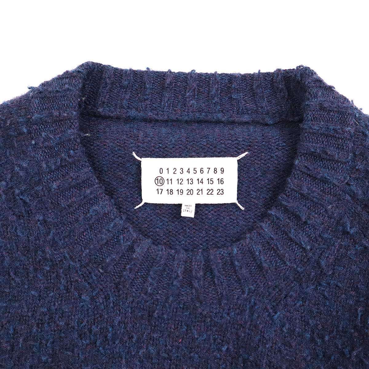 Maison Margiela10 メゾン マルジェラ 20AW ピリング加工クルー Maison Margiela10 メゾン マルジェラ 20AW ピリング加工クルー