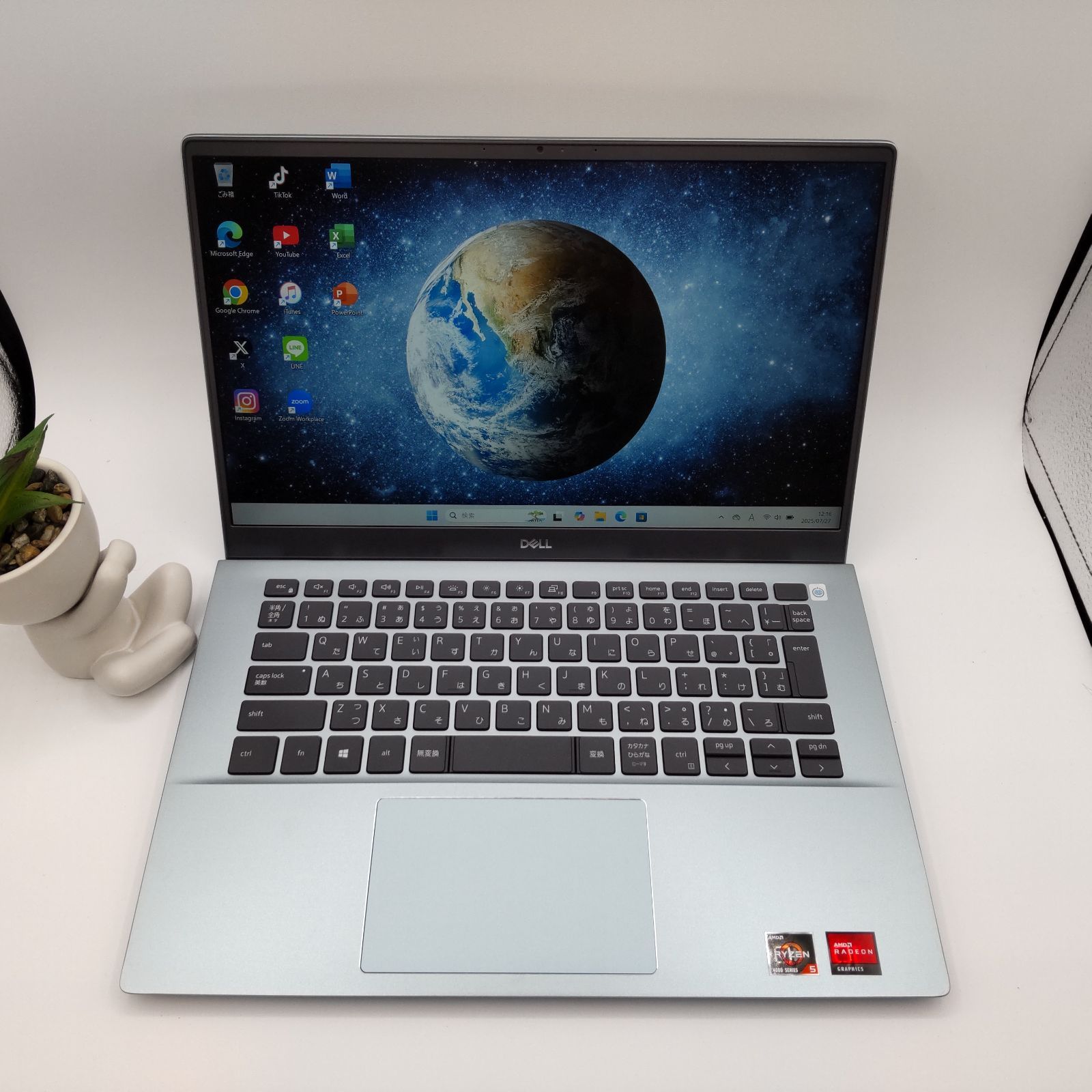 最高性能＆超希少色】DELL・ブルー系シルバー☆SSD 1TB☆Ryzen5