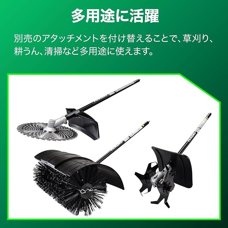 シンプルな生活 HiKOKI ハイコーキ 36V 充電式 刈払機 CG36DC DLN 分割式 ループハンドル 電池 充電器別売 CG36DC DLN NN MAX90％オフ！