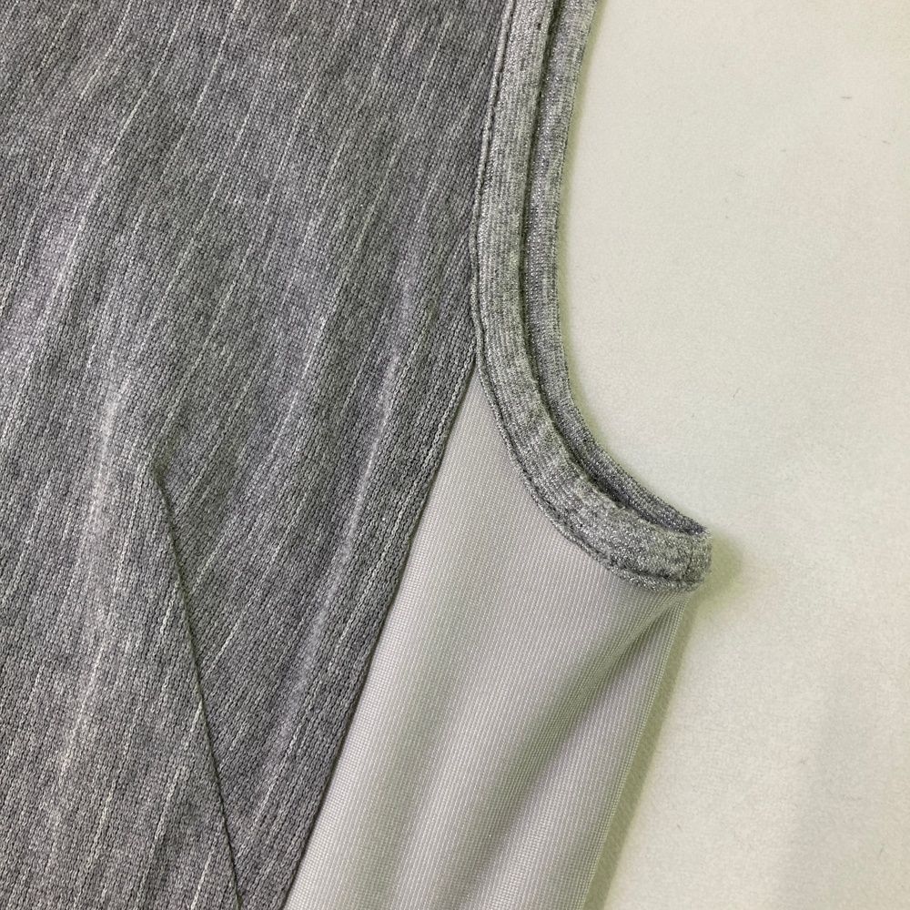 Heal Creek ヒールクリーク☆ダブルジップワンピース 40 グレー