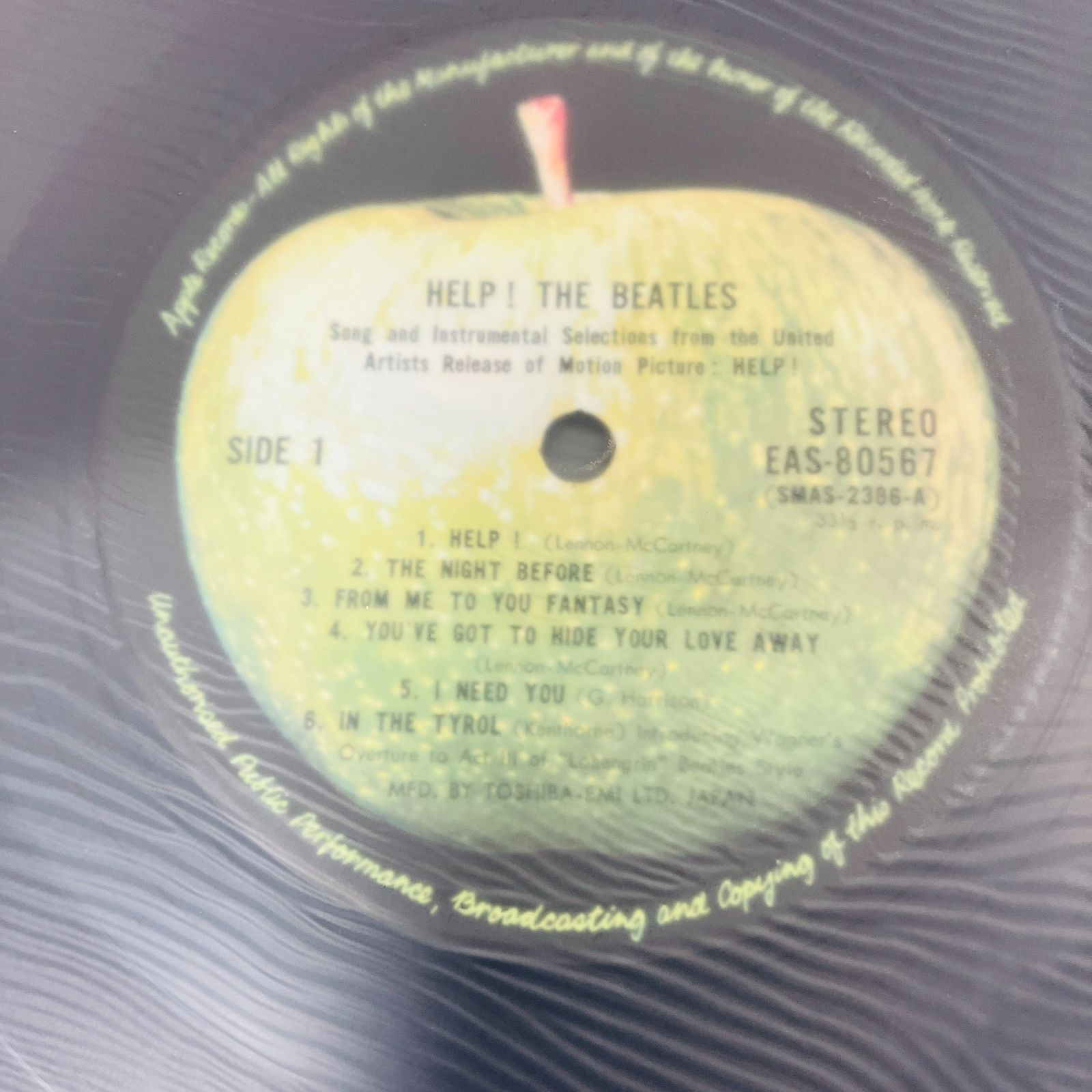 The Beatles 超希少品　【Girl】　レコード The Beatles – Girl – Vinyl (Yellow, 7
