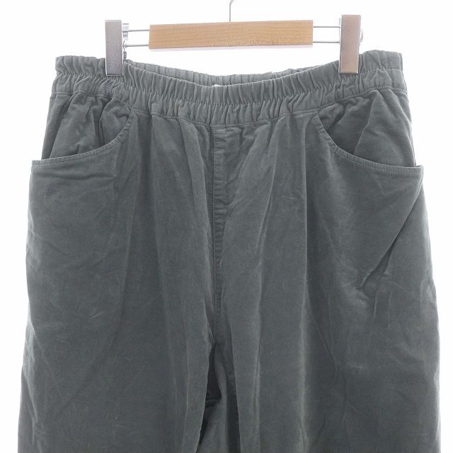 プランテーション plantation 22AW コットンスエード パンツ  