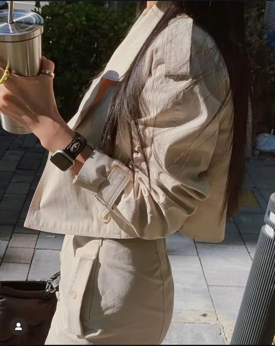 スカート 2 トレンチ ジャケット セットアップ セット PALE JADE ペイルジェイド