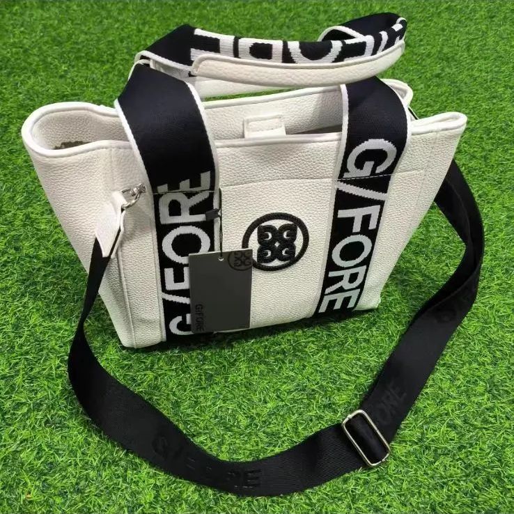 ジーフォア ゴルフ G/FORE カートバック ラウンドバック ピンク G⁄FORE ジーフォア ゴルフバッグ カートバッグ ラウンドバッグ 白➕黒