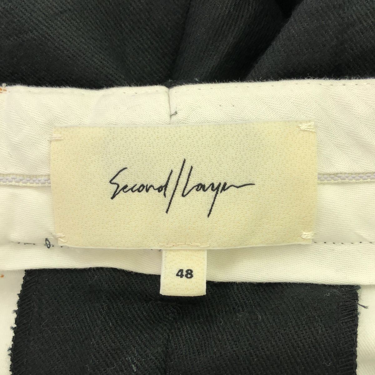 SECOND LAYER セカンドレイヤー RELAXED PRIMO TROUSER コットンリネン 
