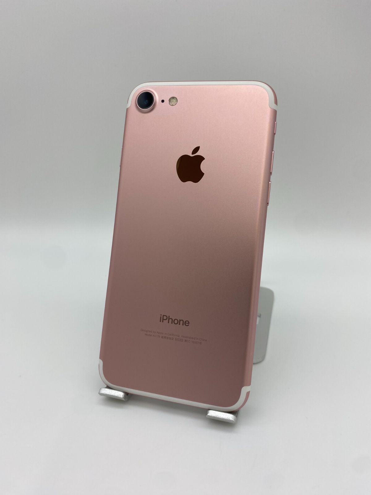 ☆美品☆iPhone7 128GB ローズゴールド/シムフリー/大容量2300mAh 新品