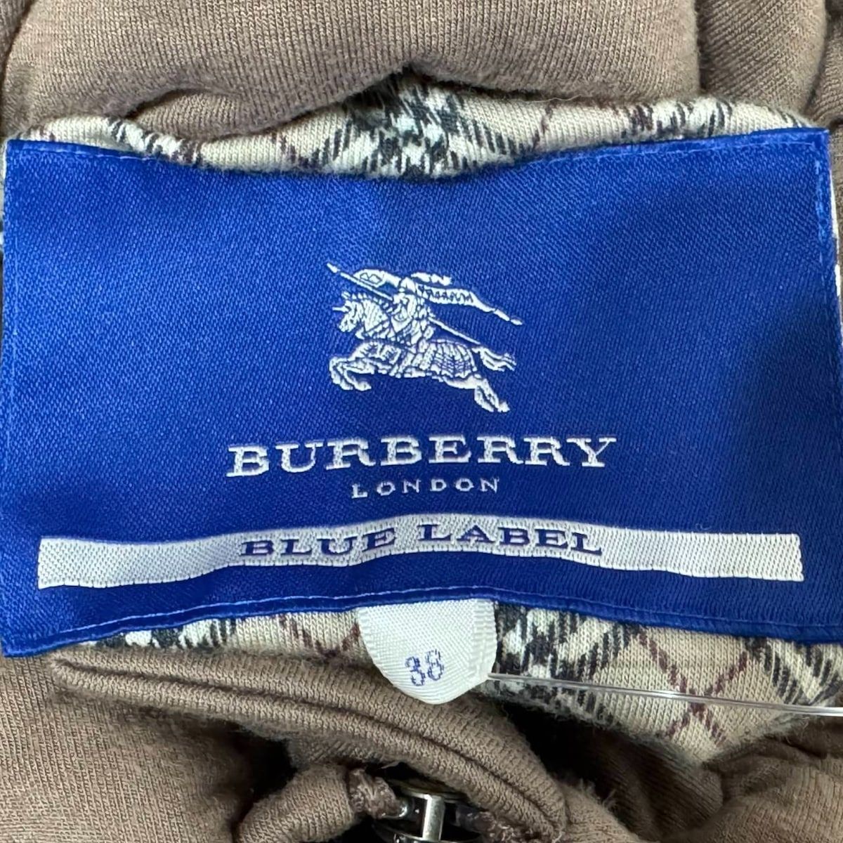 Burberry Blue Label(バーバリーブルーレーベル) コート サイズ38 M レディース美品 - ピンクベージュ 長袖/冬 - メルカリ