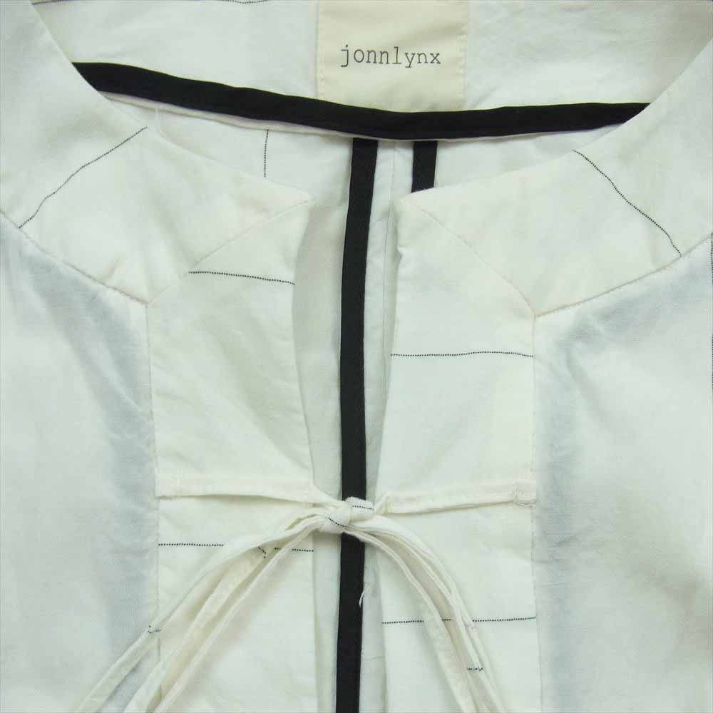 ジョンリンクス jonnlynx JL108-JK312 ストライプ 長袖 ブラウス ノー