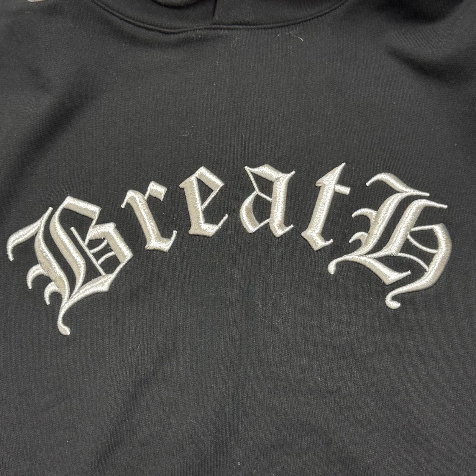 BREATH 24AW OLD ENGLISH LOGO HOODIE オールドイングリッシュ BREATH 24AW OLD ENGLISH LOGO HOODIE オールドイングリッシュ