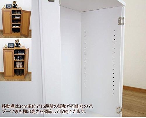 シンプルシューズキャビネット 幅60cm
