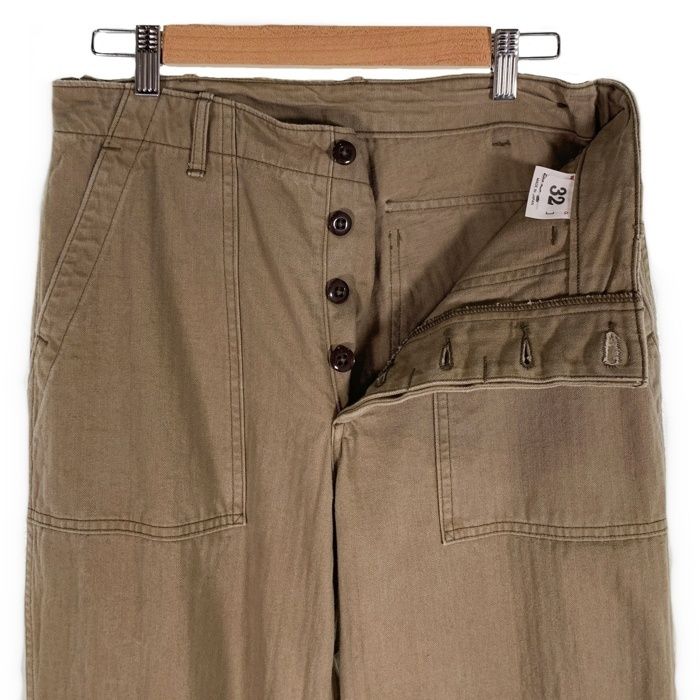 ウェアハウス　HBT MILITARY PANTS サイズ32 WAREHOUSE ウエアハウス HBT MILITARY PANTS ヘリンボーン